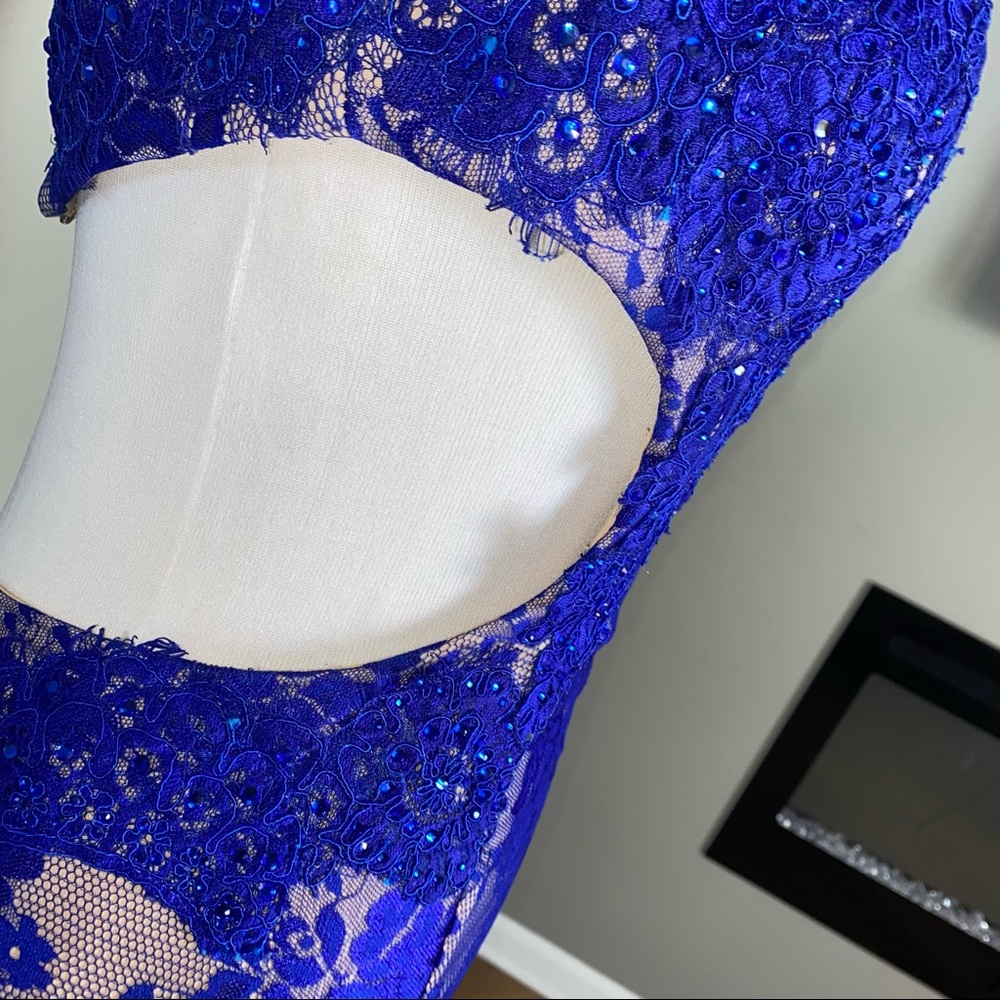 JOVANI open back formal dress - Picture 4 of 16